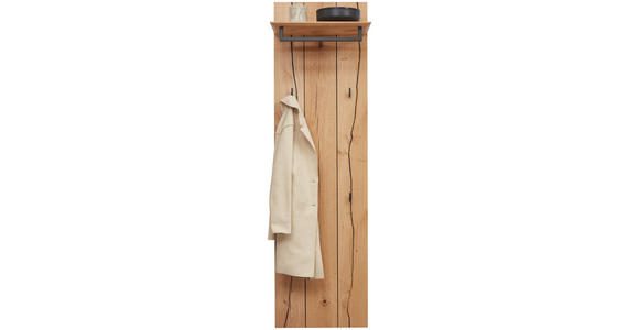 GARDEROBENPANEEL in 51,9/186,7/37,1 cm - Eichefarben, Design, Holz/Holzwerkstoff (51,9/186,7/37,1cm) - Dieter Knoll