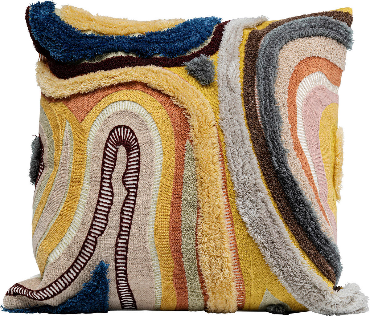 ZIERKISSEN  - Multicolor, Design, Textil (45/45/5cm) - Kare-Design