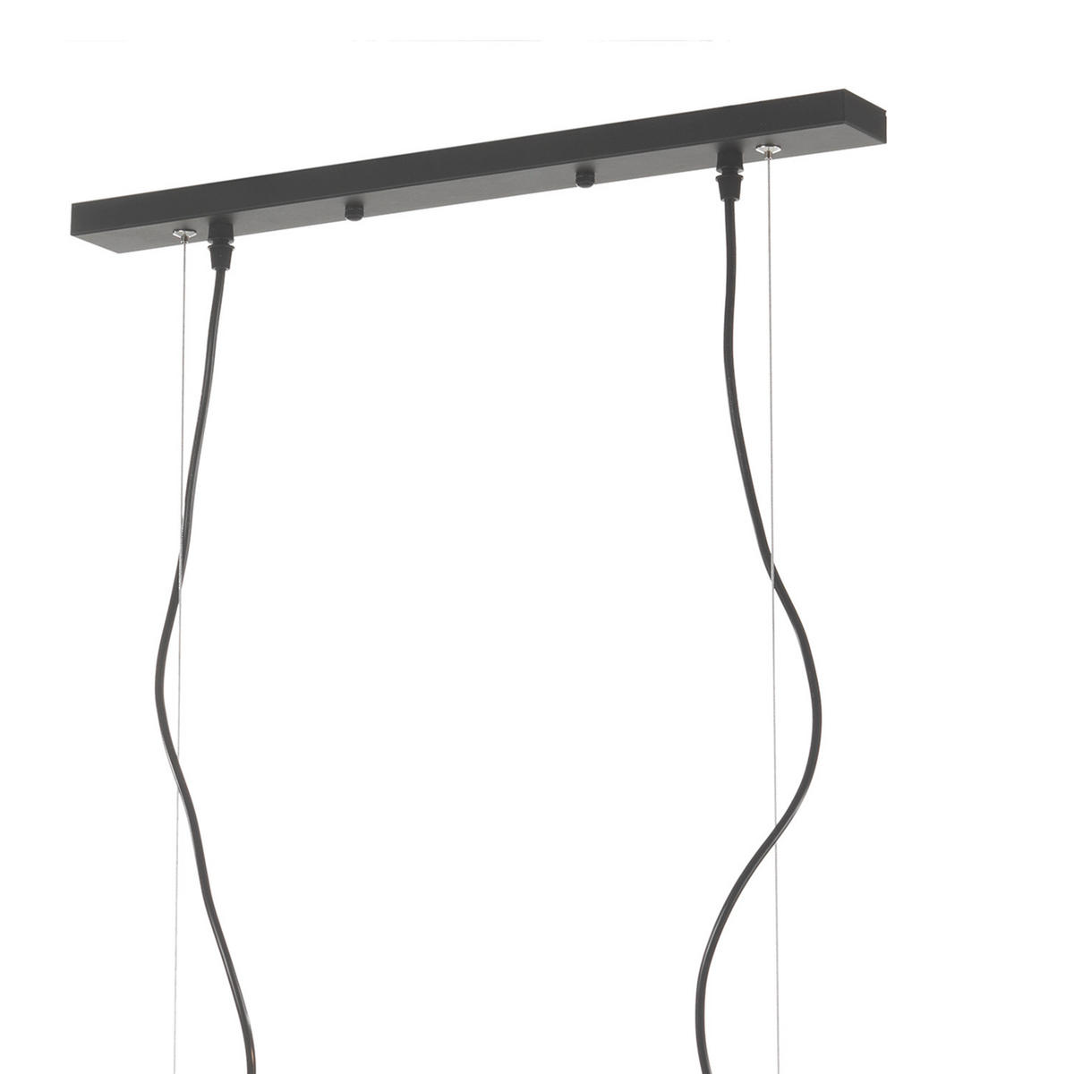 HÄNGELEUCHTE 95/30/100 cm  - Chromfarben, Design, Metall (95/30/100cm)