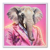 LED-DEKOLEUCHTE George 62/3,3/62 cm  - Multicolor, Basics, Kunststoff (62/3,3/62cm)