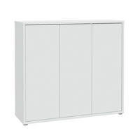 SCHUHSCHRANK Alice Springs  in 110/100/35 cm  - Hellgrau/Grau, Modern, Holzwerkstoff (110/100/35cm) - Xora