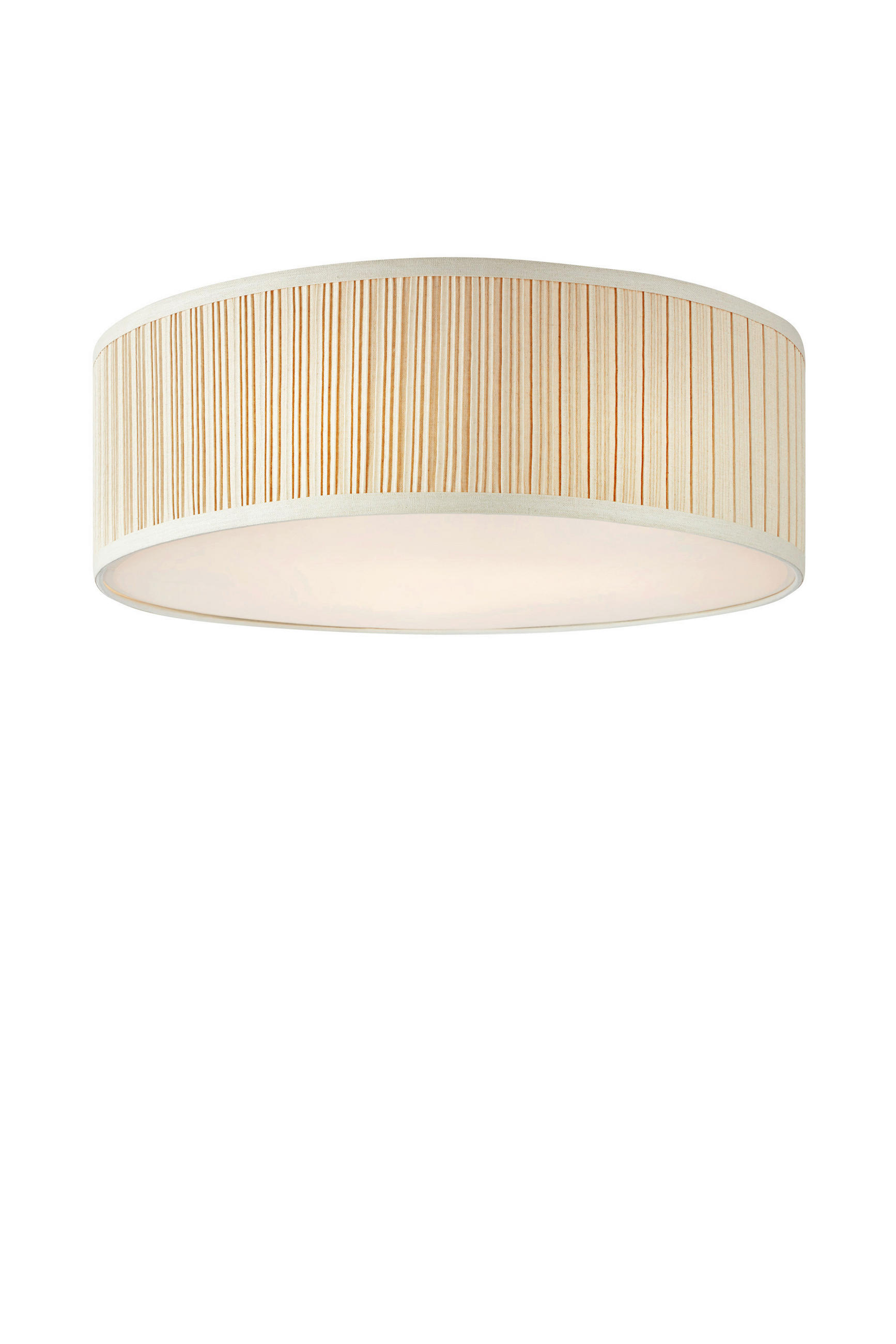 DECKENLEUCHTE Lux 57/20,5/57 cm  - Beige, Basics, Kunststoff/Textil (57/20,5/57cm) - Markslöjd