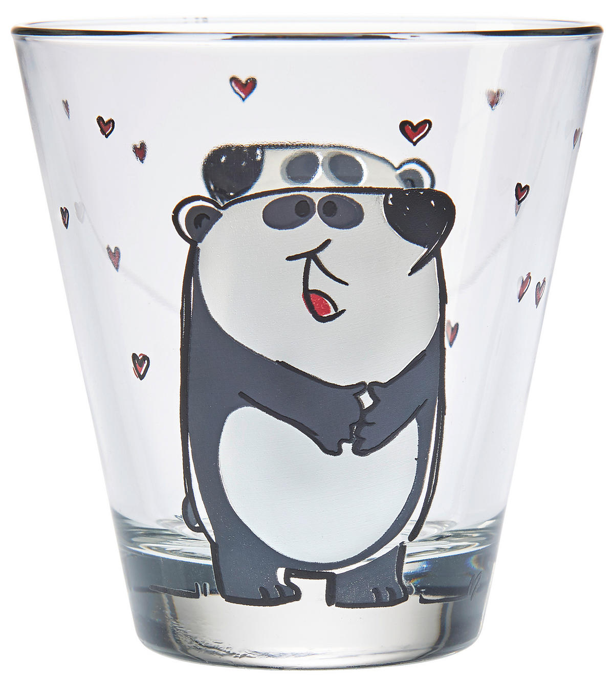 KINDER-GLÄSERSET Bambini 6-teilig  - Transparent, Trend, Glas (8,50/9,00/8,50cm) - Leonardo