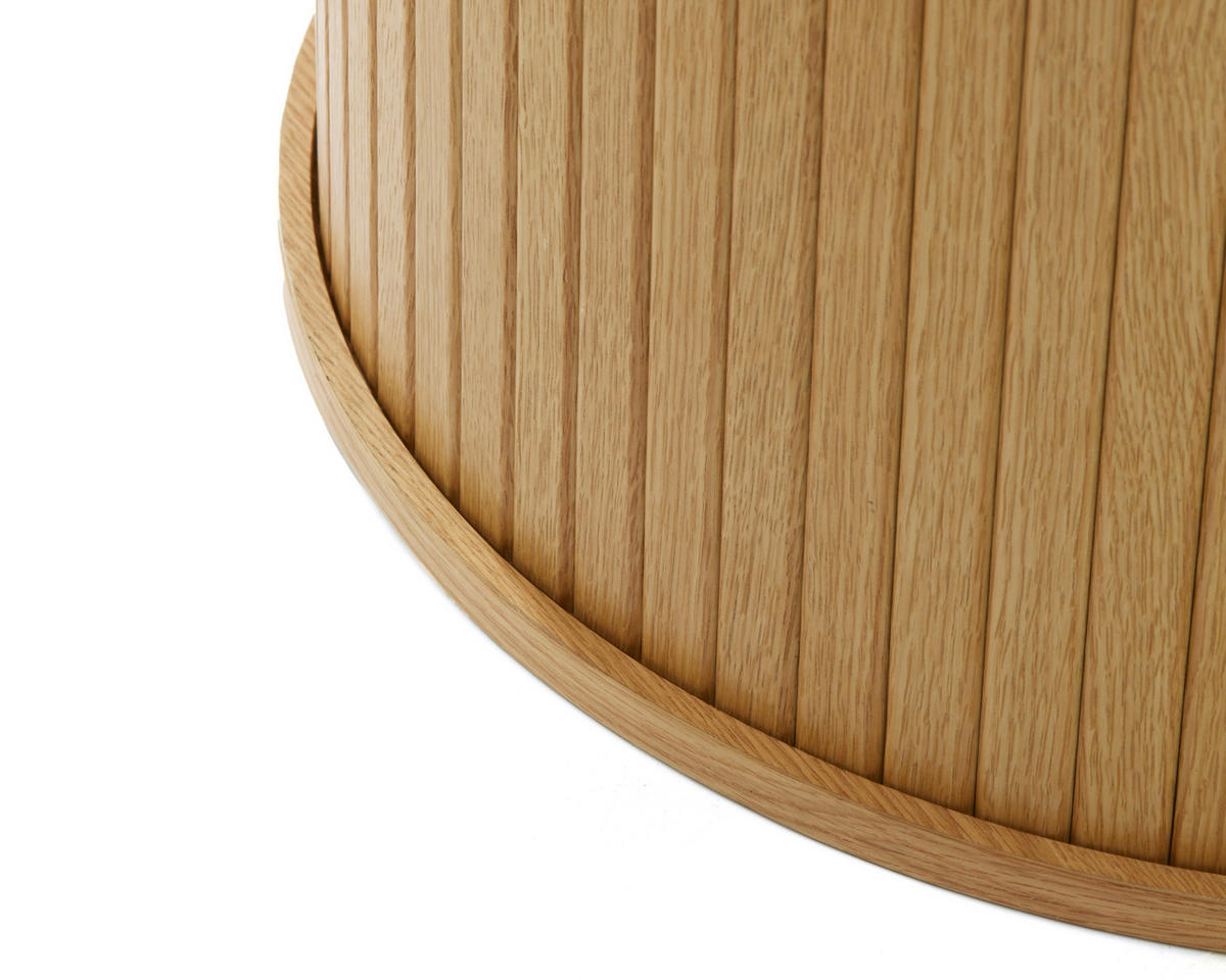 ESSTISCH Eichefarben rund  ausziehbar  - Eichefarben, Trend, Holzwerkstoff (120-167/120/75cm) - home24