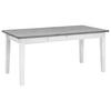 ESSTISCH in Holz 180/90/78 cm  - Weiß/Grau, ROMANTIK / LANDHAUS, Holz (180/90/78cm) - Boxxx