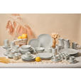 KOMBISERVICE Grau, Weiß, Sandfarben, Beige Concerto 62-teilig 6 Personen  - Sandfarben/Beige, Basics, Keramik - Novel