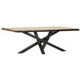 TISCHPLATTE      - Akaziefarben, Design, Holz (220/100/5cm) - Landscape