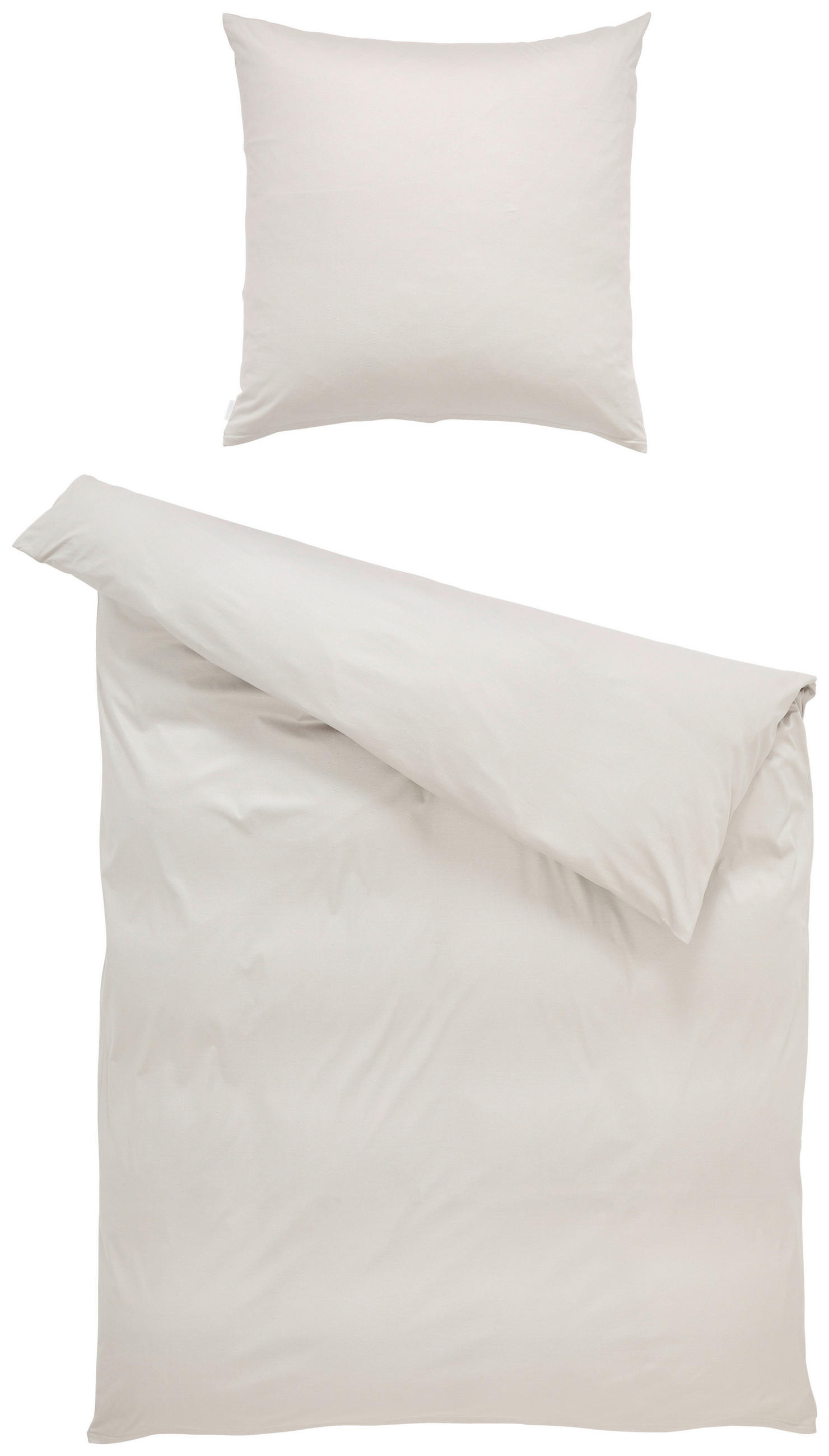 BETTWÄSCHE Interlock-Jersey 135/200 cm  - Silberfarben, Basics, Textil (135/200cm) - Estella