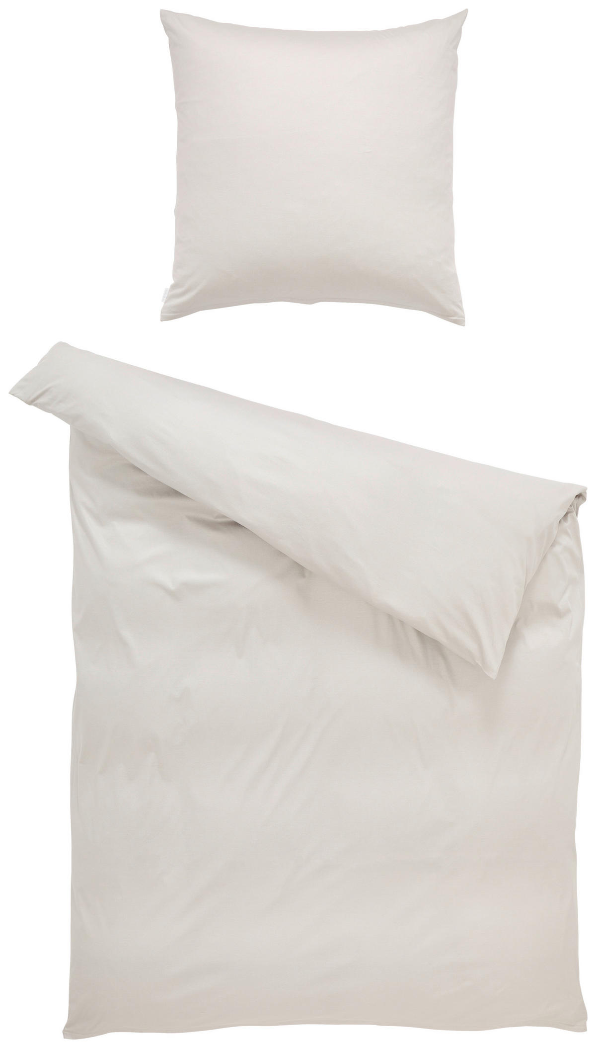 BETTWÄSCHE Interlock-Jersey 135/200 cm  - Silberfarben, Basics, Textil (135/200cm) - Estella