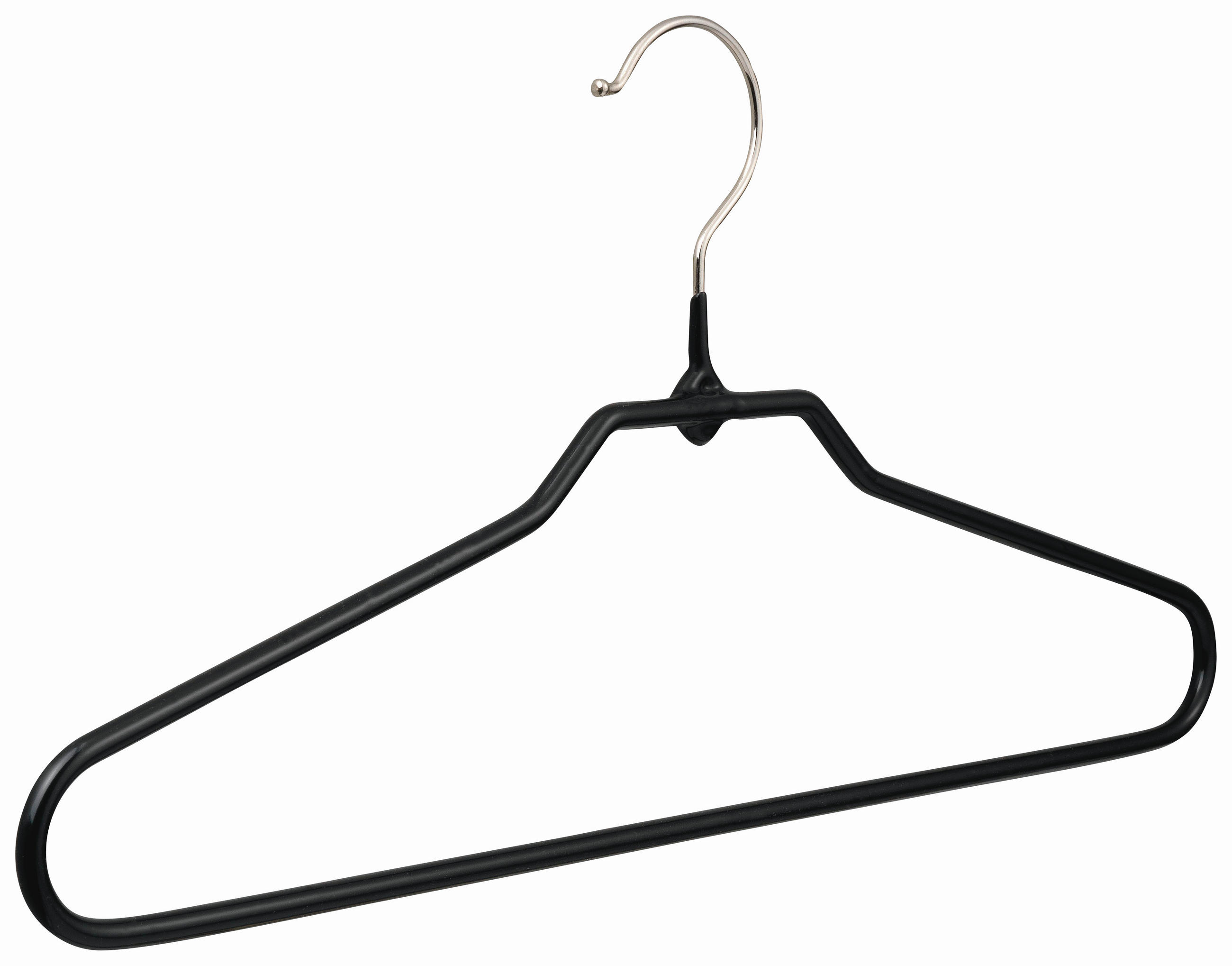 KLEIDERBÜGEL 40 cm Metall  - Schwarz, Design, Metall (40cm)