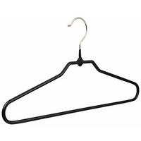 KLEIDERBÜGEL 40 cm Metall  - Schwarz, Design, Metall (40cm)
