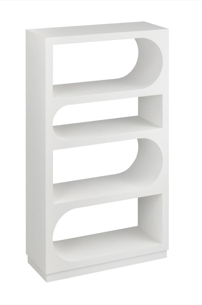 MID.YOU REGÁL, biela, jedľa, 78/135/30 cm