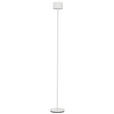 AKKU-STEHLEUCHTE 16/120 cm    - Weiß, Design, Kunststoff/Metall (16/120cm) - Dieter Knoll