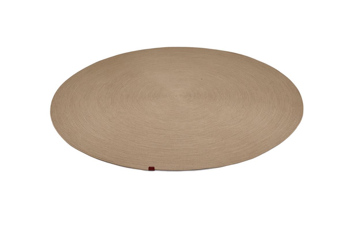 WEBTEPPICH 120 cm Paris Beige rund  - Beige, Basics, Textil (120cm) - Astra