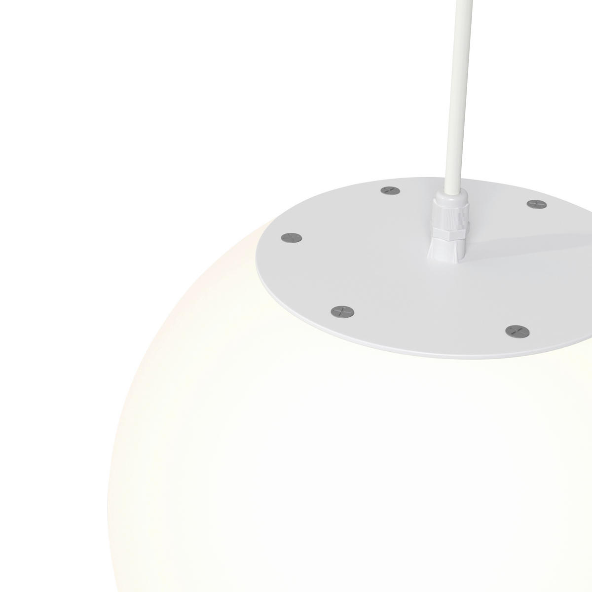 VENKOVNÍ SVÍTIDLO 30/36 cm - bílá, Basics, kov/plast (30/36cm)