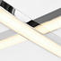 LED-DECKENLEUCHTE - Chromfarben, Design, Metall (51/10,5cm) - Novel LED-DECKENLEUCHTE - Chromfarben, Design, Metall (51/10,5cm) - Novel