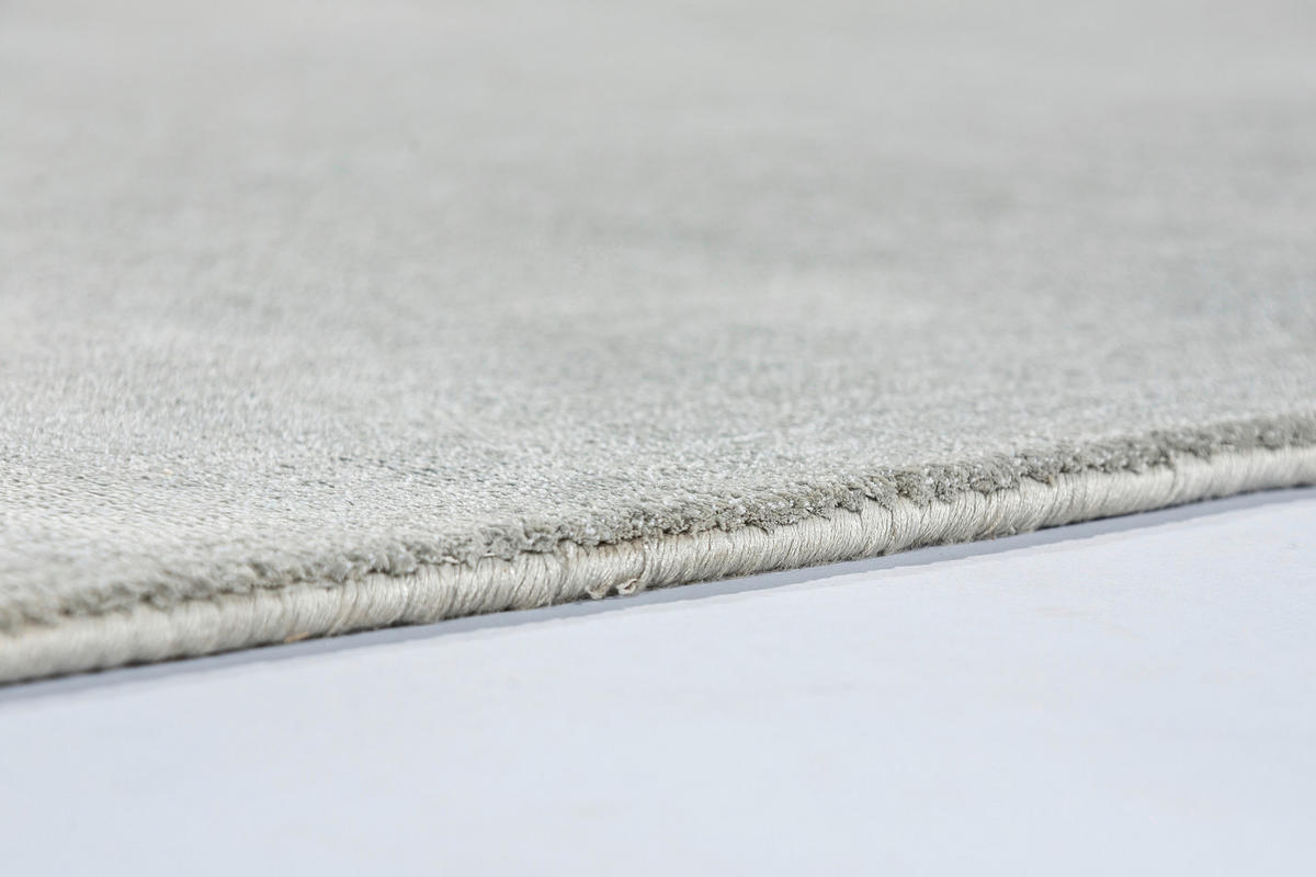 HANDWEBTEPPICH 200/300 cm Aura Silberfarben rechteckig  - Silberfarben, Design, Textil (200/300cm) - Schöner Wohnen