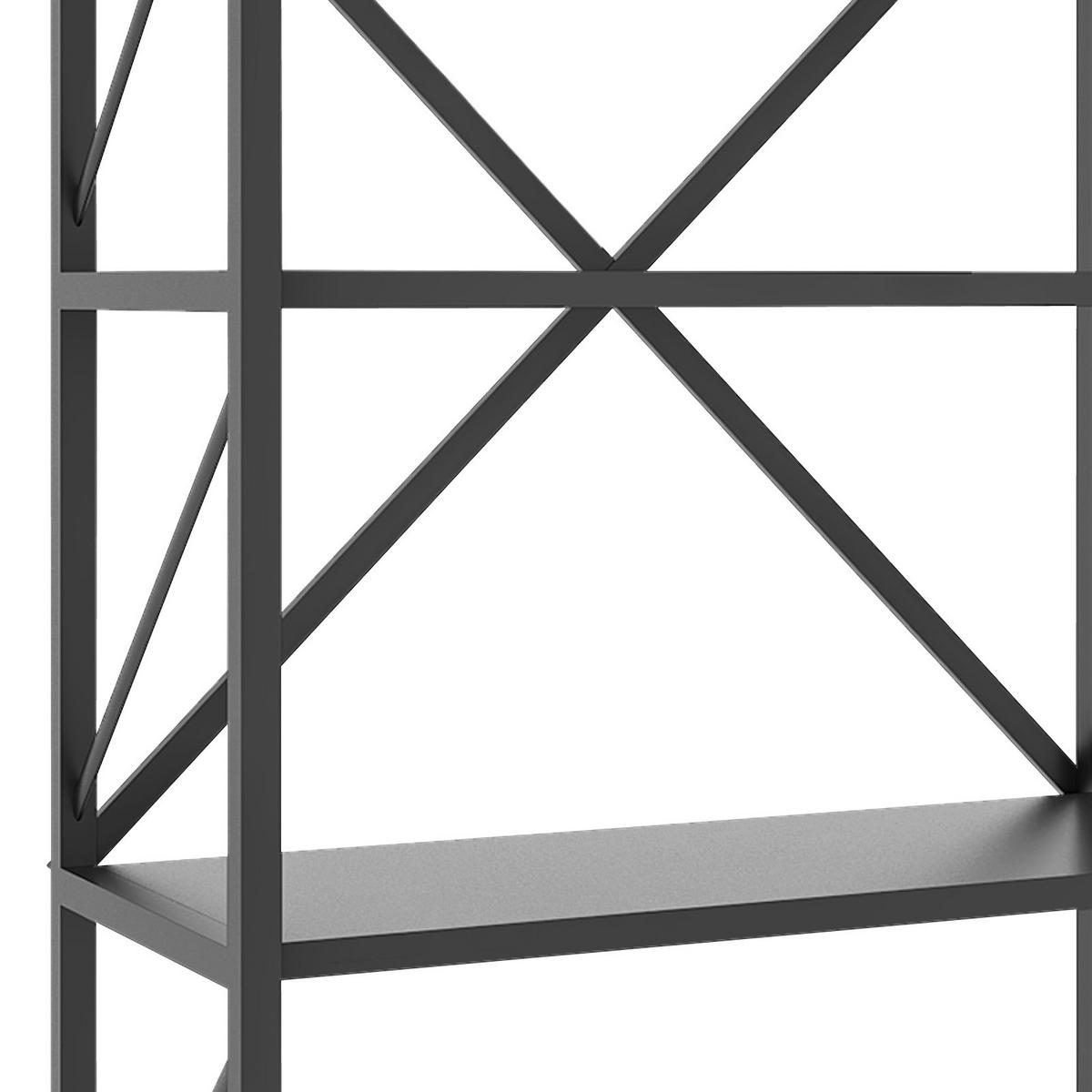REGAL  66/121/34 cm Anthrazit  - Anthrazit, Modern, Holzwerkstoff (66/121/34cm) - MID.YOU