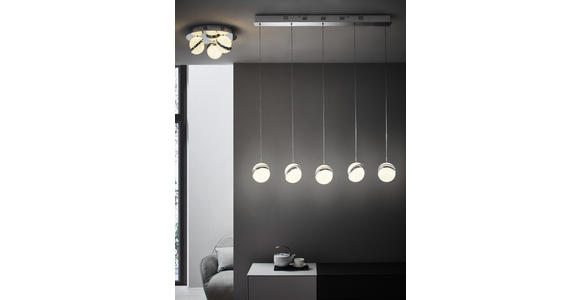 LED-DECKENLEUCHTE - Klar, KONVENTIONELL, Kunststoff/Metall (35/15cm) - Ambiente