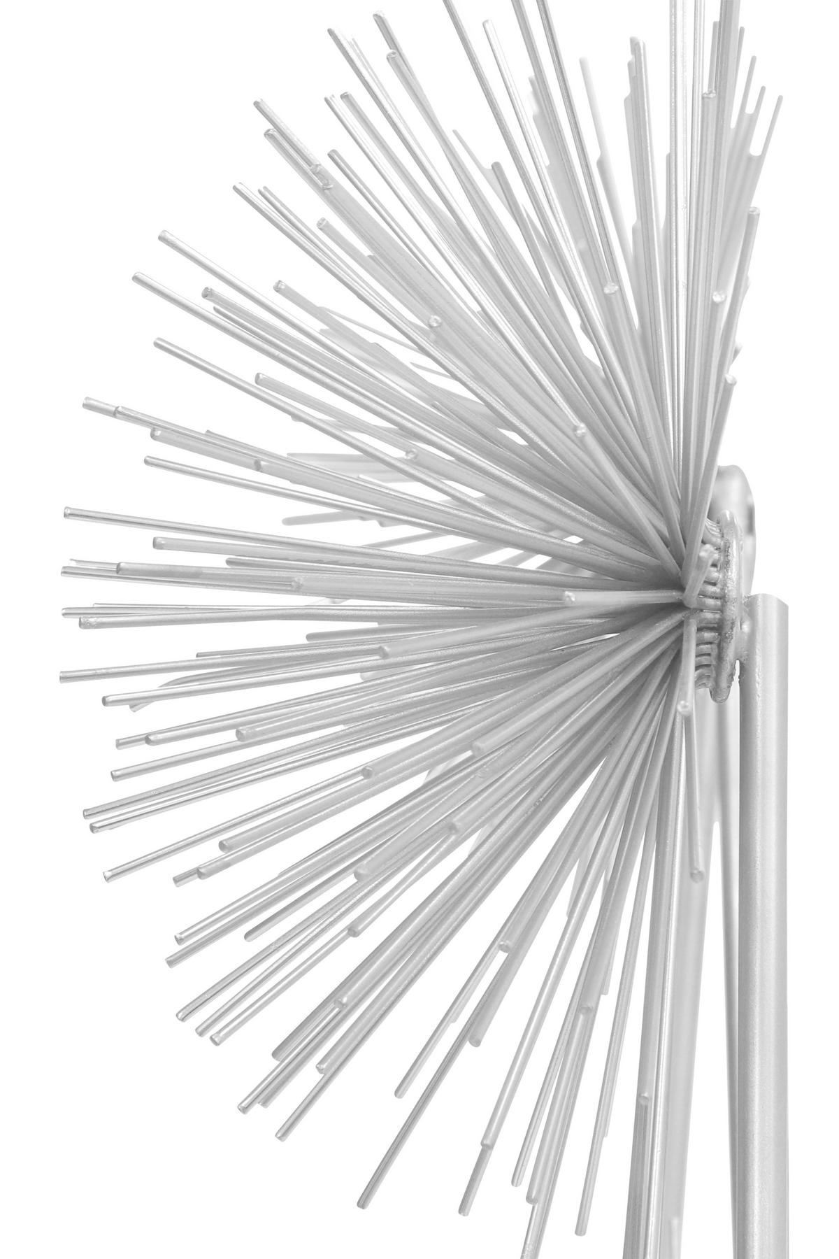 WANDDEKO  - Silberfarben, Lifestyle, Metall (61/15/80cm) - Kayoom