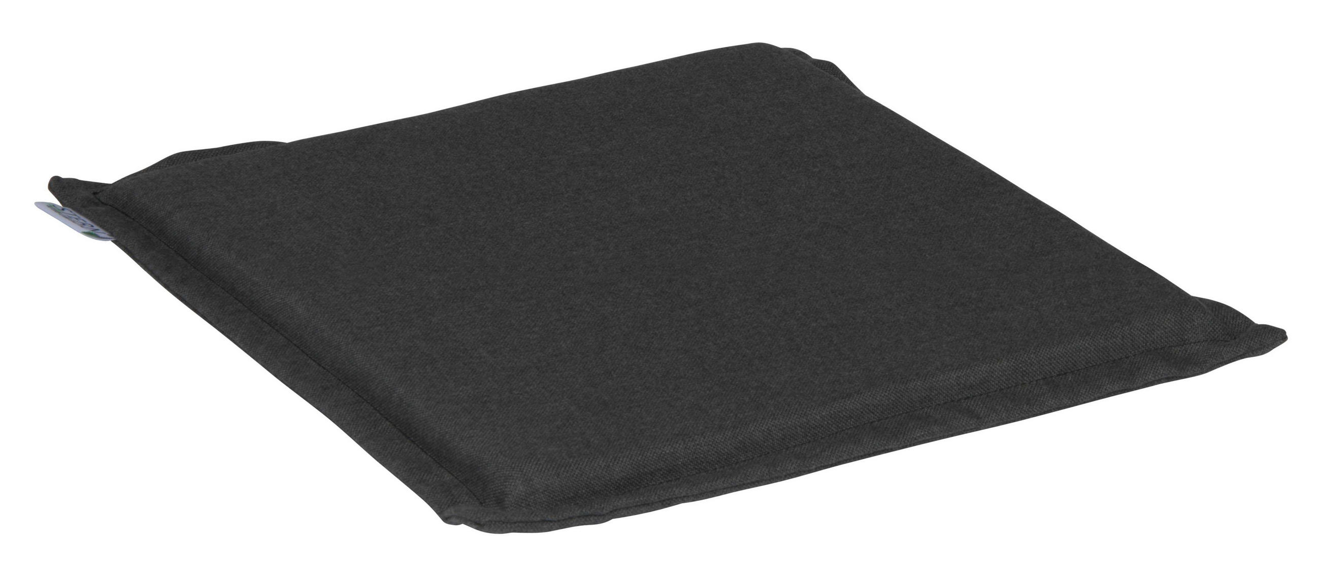 GARTENSITZKISSEN  - Schieferfarben/Grau, Basics, Textil (44/3/44cm) - Stern