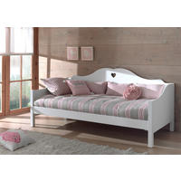 BETT 90/200 cm  in Weiß  - Weiß, KONVENTIONELL (90/200cm) - Vipack