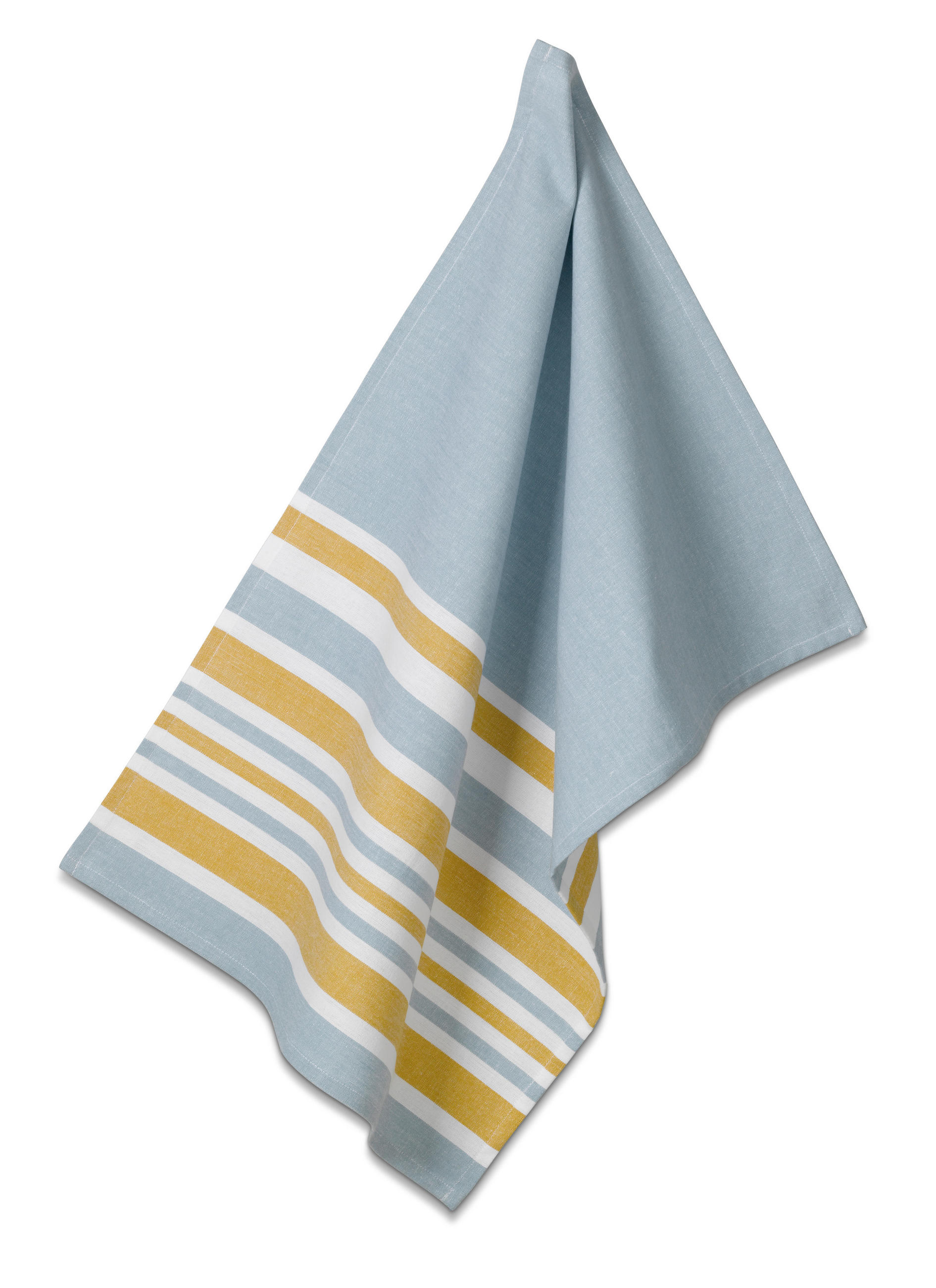 KRPA ZA POSUĐE plava, žuta, bijela SVEA - bijela/žuta, Basics, tekstil (50/70cm) - Kela