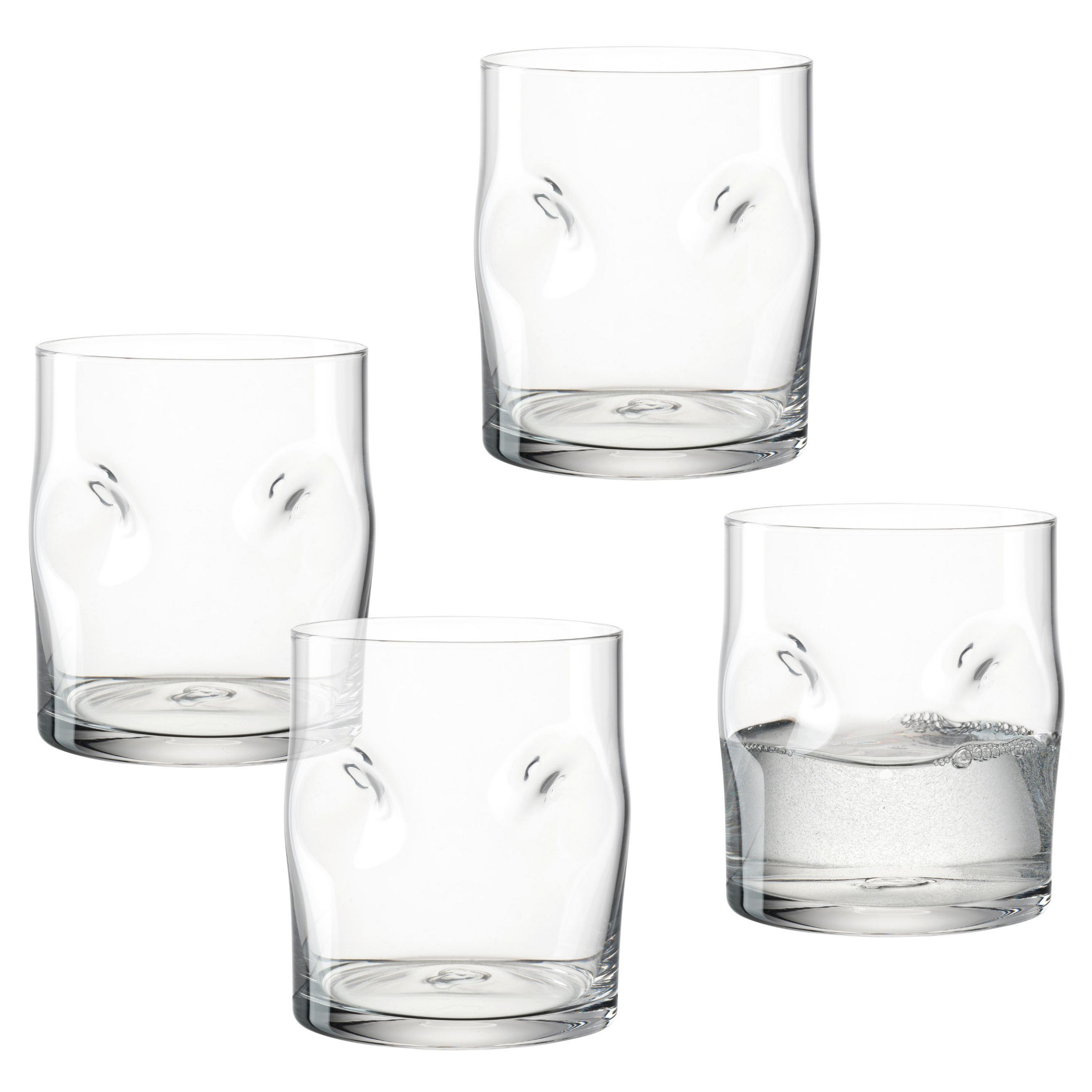 TRINKGLAS 300 ml 4-teilig  - Klar, Basics, Glas (7,5/9/7,5cm) - Leonardo