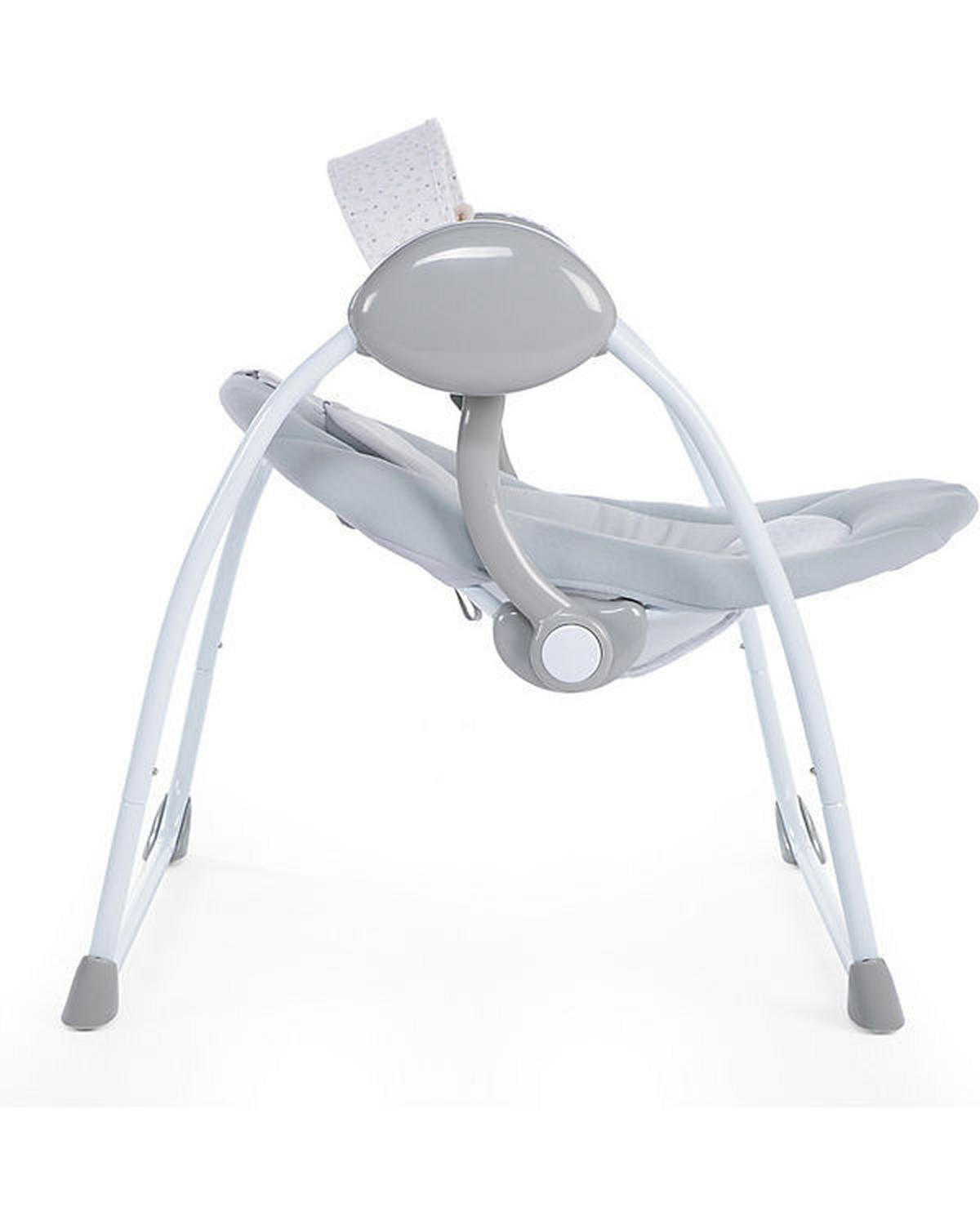 SCHAUKELWIPPE RELAX & PLAY   - Hellgrau, Basics, Textil/Metall (56/60/65cm) - Chicco