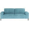SCHLAFSOFA in Webstoff Blau  - Blau/Schwarz, Design, Textil/Metall (240/89/103cm) - Ti'me