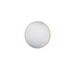 WANDSPIEGEL 80/80/2,8 cm  - Goldfarben, Trend, Glas/Metall (80/80/2,8cm) - Boxxx