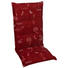 SESSELAUFLAGE Floral - Rot, Design, Textil (50/120/6cm) SESSELAUFLAGE Floral - Rot, Design, Textil (50/120/6cm)