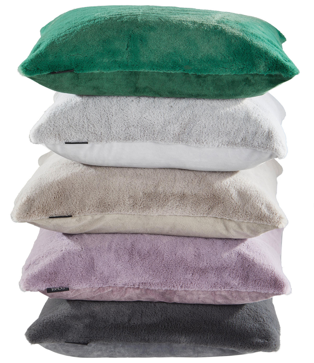 KISSENHÜLLE YUKON 48/48 cm  - Anthrazit, Design, Textil (48/48cm) - Novel