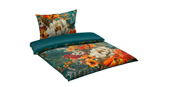 WENDEBETTWÄSCHE Satin 140/200 cm  - Multicolor, Textil (140/200cm) - Novel