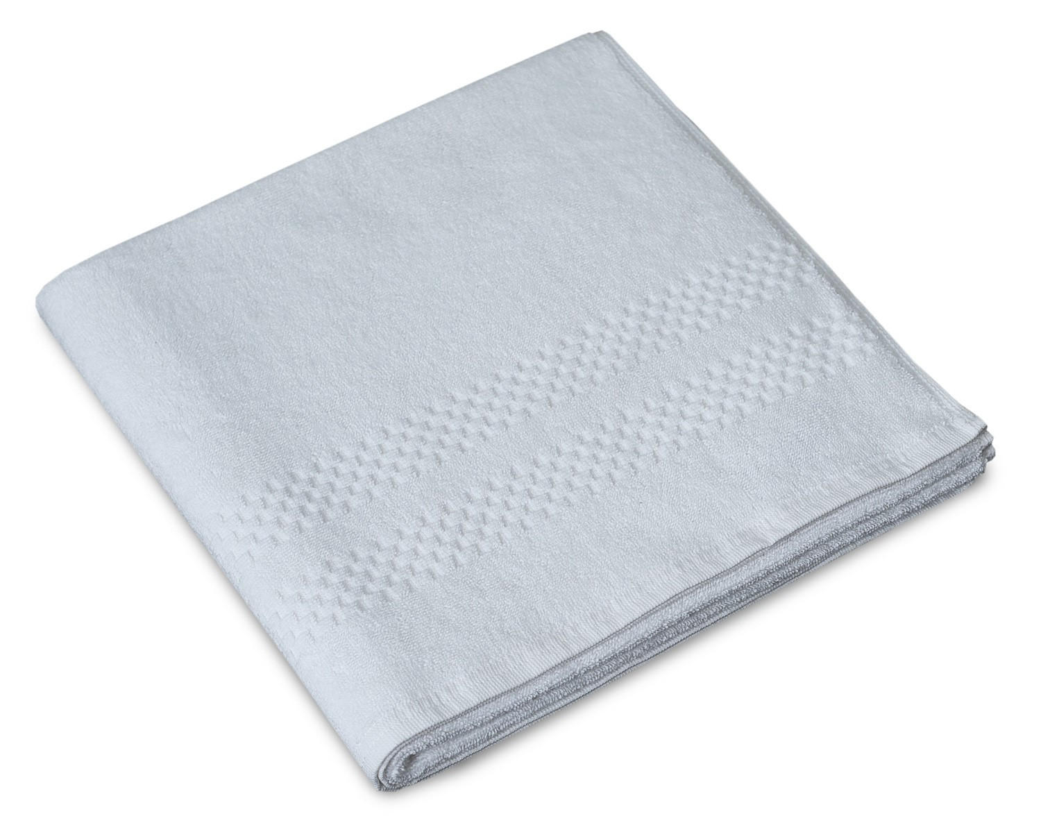 RUČNIK , bijela  CHECK  - bijela, Basics, tekstil (70/140cm) - Boxxx