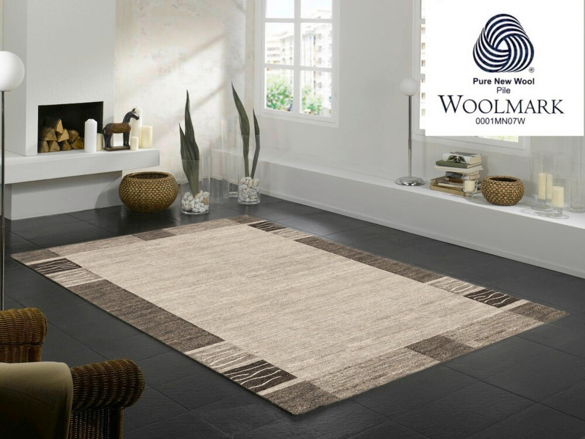 WEBTEPPICH 65/130 cm Naturfarben rechteckig  - Naturfarben, Basics, Textil (65/130cm) - Novel