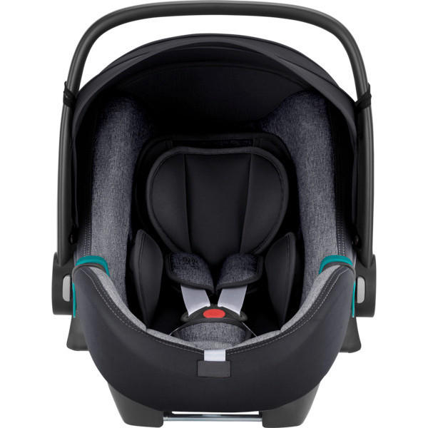 BABYSCHALE Baby-Safe 3 i-Size Graphite Marble   - Dunkelgrau/Graphitfarben, Basics, Kunststoff/Textil (44/58/67cm) - Britax Römer