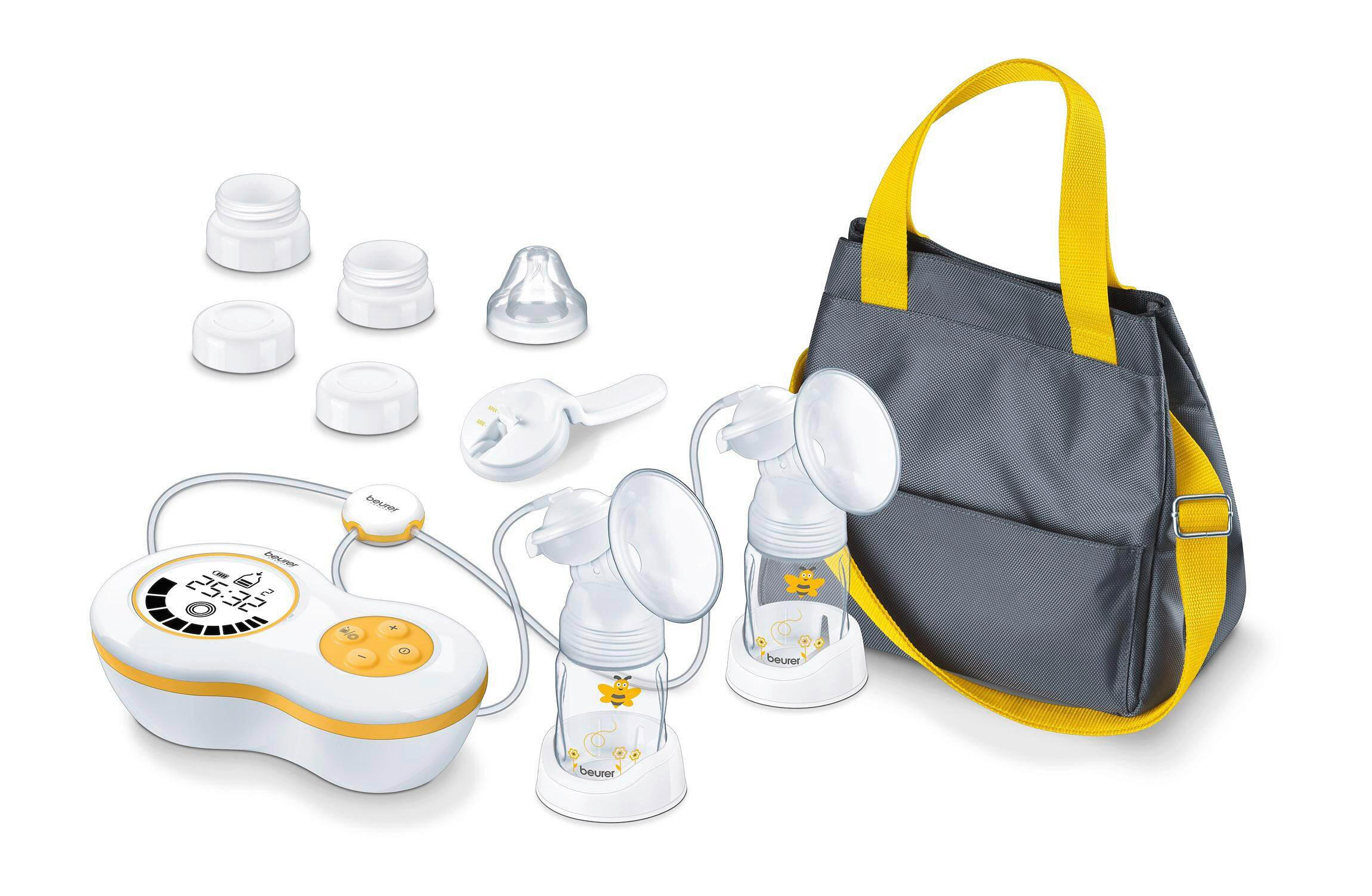 MILCHPUMPE   - Weiss Hochglanz, Basics (30/21/20cm) - Beurer