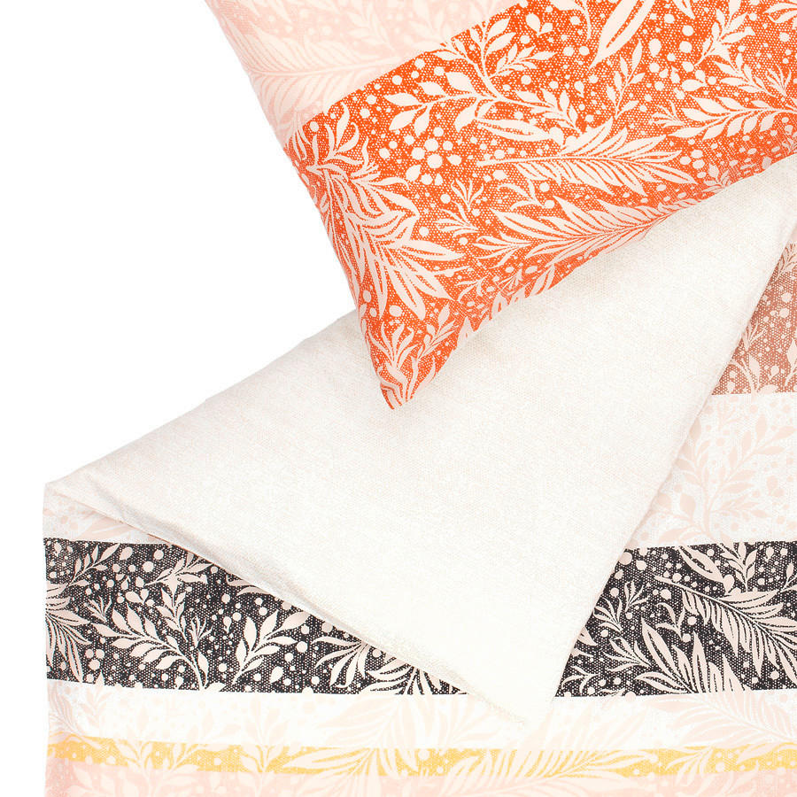 WENDEBETTWÄSCHE E-Victoria Satin 155/220 cm  - Terracotta/Creme, Basics, Textil (155/220cm) - Esprit