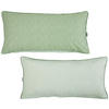 KISSENHÜLLEN-SET 40/80 cm  - Hellgrün, Textil (40/80cm) - Bio:Vio