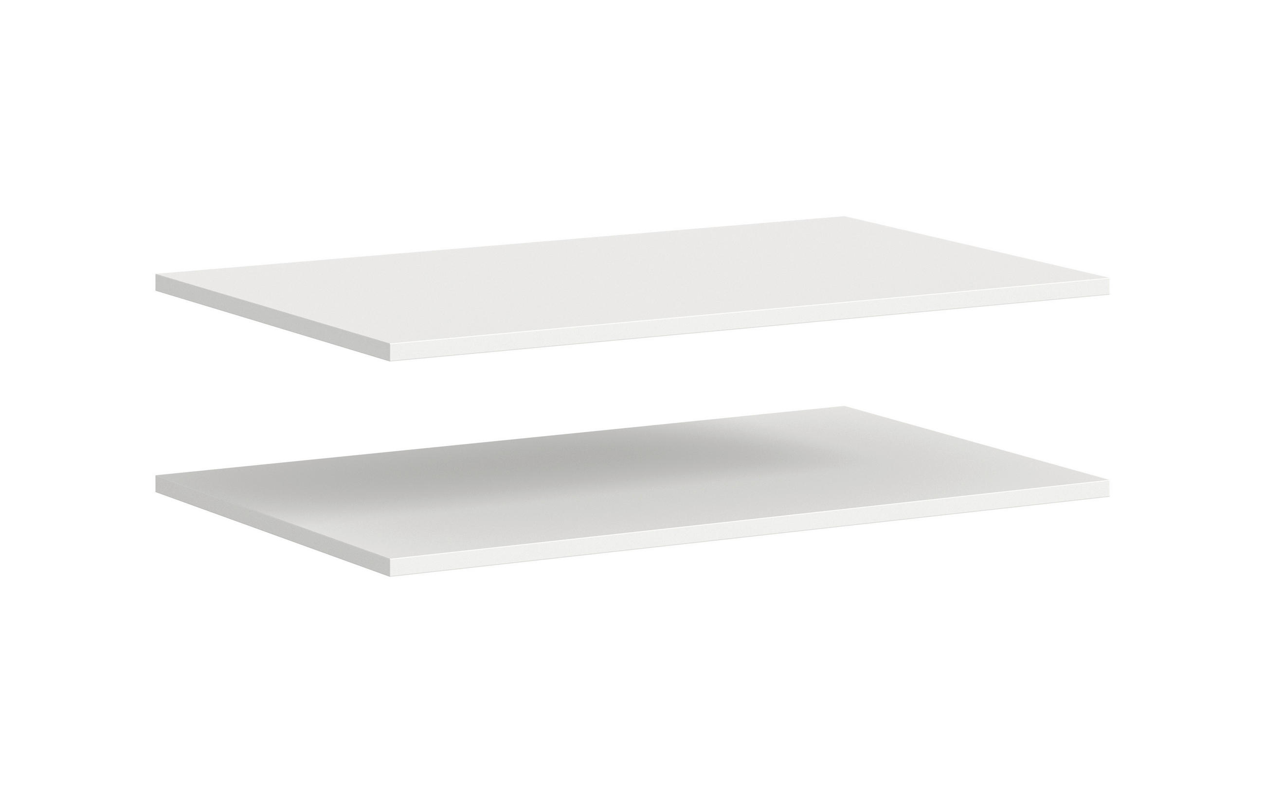 HYLLPLANSSET 77,5/2/48 cm  - vit, Modern, trämaterial (77,5/2/48cm) - Livetastic