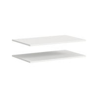 HYLLPLANSSET 77,5/2/48 cm  - vit, Modern, trämaterial (77,5/2/48cm) - Livetastic
