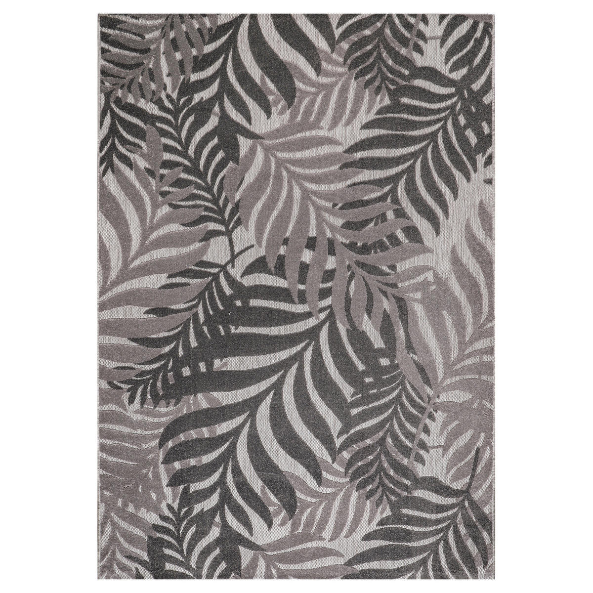 TEPIH ZA UNUTAR./VANJ. UPORAB 240/330 cm   siva  Floral  - siva, Lifestyle, tekstil/plastika (240/330cm)