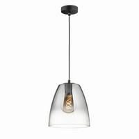 PENDELLEUCHTE 25/150 cm  - Sandfarben/Schwarz, Trend, Kunststoff/Textil (25/150cm) - Fischer & Honsel