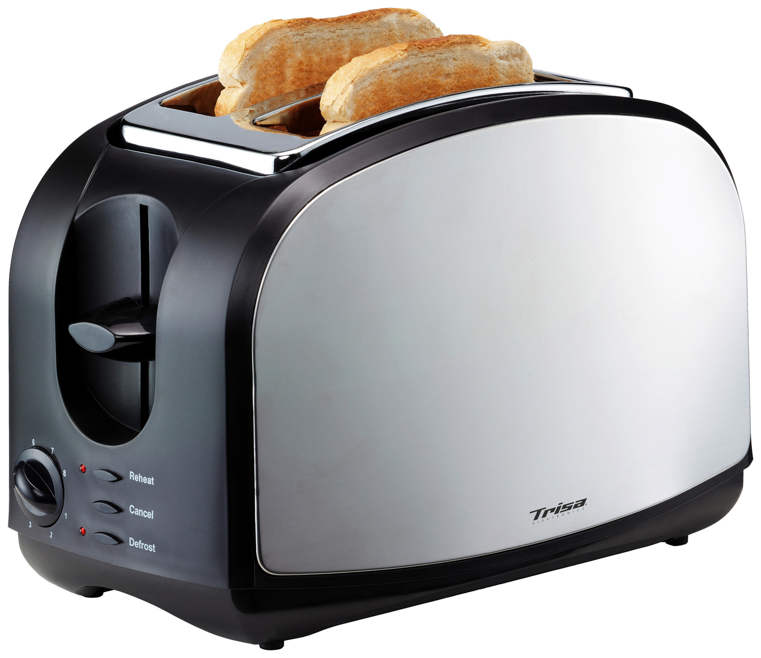 TOASTER  - Silberfarben, Basics, Kunststoff (31.7/19.5/21.5cm) - Trisa Electronics