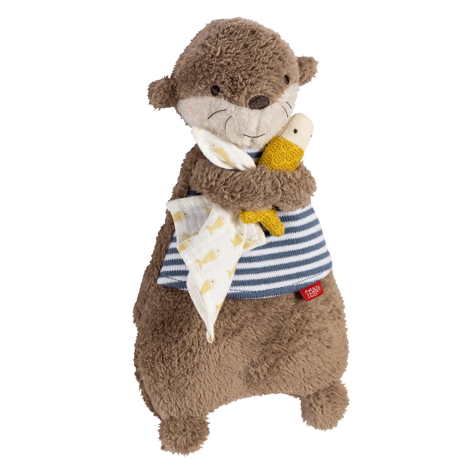 WÄRMETIER Otter Theo  - Multicolor, Basics, Textil (26,5/17/5,8cm) - Fehn