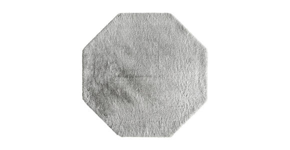 HOCHFLORTEPPICH 120 cm Tenei Grau, Silberfarben  - Silberfarben/Grau, Design, Textil (120cm) - Novel