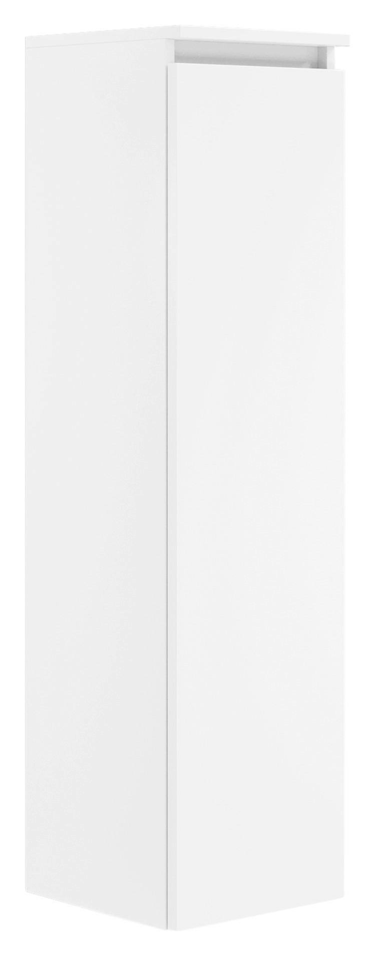 BADEZIMMER  in 122 cm  - Weiß Hochglanz/Weiß, KONVENTIONELL, Holzwerkstoff (122cm) - Puris