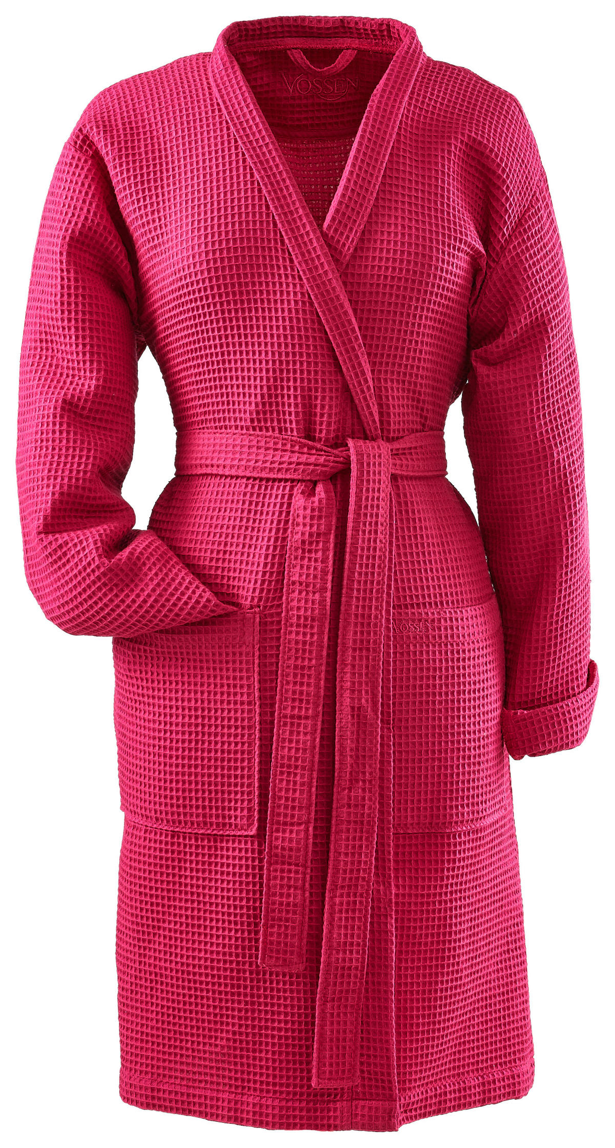 BADEMANTEL S Damen  - Rosa, Basics, Textil (Snull) - Vossen