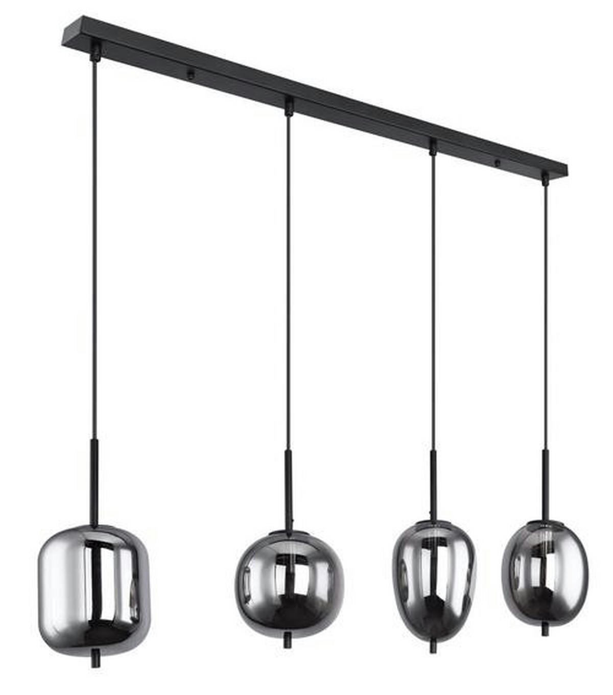 FÜGGŐLÁMPA 100/18,5/120 cm  - Lifestyle, Üveg/fém (100/18,5/120cm) - Dieter Knoll